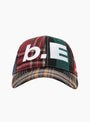 b.E Cap Mix Plaid from b.Eautiful at Couverture & The Garbstore
front 