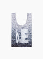 Bubble Wrap Reusable Bag Grey & White from b.Eautiful at Couverture & The Garbstore
front 