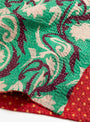 Red and Burgundy Kantha from Auntie Oti at Couverture & The Garbstore
detail 