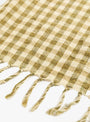 Green Check Tablecloth from Auntie Oti at Couverture & The Garbstore
detail 