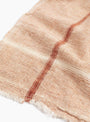 Chambray Towel Sand/Brown Stripe from Auntie Oti at Couverture & The Garbstore
detail