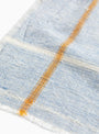 Chambray Towel Blue/Yellow Stripe from Auntie Oti at Couverture & The Garbstore
detail