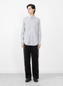 The Stripe Typewriter Shirt from TOGA PULLA comes in White
model front 