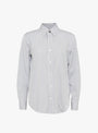 Stripe Typewriter Shirt White from TOGA PULLA at Couverture & The Garbstore
front