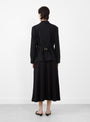Cotton OX Jacket Navy from TOGA PULLA at Couverture & The Garbstore
model back