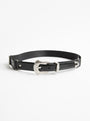 Nylon Buckle Belt Black from TOGA PULLA at Couverture & The Garbstore
front 