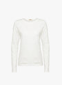 The Harry Long Sleeve T Shirt from Elliot Organics comes in White at Couverture & The Garbstore
front 