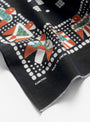 Thunderbird Fastcolour Selvedge Bandana Black from Kapital at Couverture & The Garbstore
detail