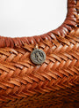 The Nantucket Basket Bag comes in Tan from Dragon Diffusion at Couverture & The Garbstore
detail