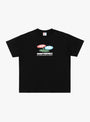 Two Flower Tee Black from VANDYTHEPINK at Couverture & The Garbstore
front