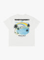 Hawaii Eye Logo Tee White from VANDYTHEPINK at Couverture & The Garbstore back