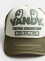 Satin Eye Logo Trucker Hat Dark Green from VANDYTHEPINK at Couverture & The Garbstore
detail