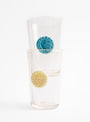 The Monogram Glass set of two from Helle Mardahl at Couverture & The Garbstore