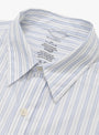 The Evening Shirt from mfpen comes in Off White Business Stripe at Couverture & The Garbstore
collar