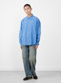 The Executive Shirt from mfpen comes in Desktop Blue at Couverture & The Garbstore
model front 