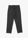 Formal Trousers Dark Grey Tropical Wool from mfpen at Couverture & The Garbstore
back 