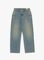The Straight Cut Jeans from mfpen come in Vintage Blue at Couverture & The Garbstore
front