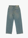 The Straight Cut Jeans from mfpen come in Vintage Blue at Couverture & The Garbstore back