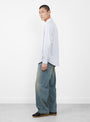 The Straight Cut Jeans from mfpen come in Vintage Blue at Couverture & The Garbstore
side 