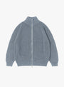 The Signature Drivers Knit from BATONER arrives in Grey Sax at Couverture & The Garbstore
front