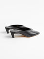 Amalie Leather Mules Black from Soeur at Couverture & The garbstore
back