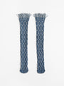 The Pattern Socks from Maria La Rosa come in Navy at Couverture & The Garbstore
front 