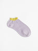The Ankle Socks Maria La Rosa come in Glicine at Couverture & The Garbstore
front 