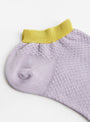 The Ankle Socks Maria La Rosa come in Glicine at Couverture & The Garbstore detail