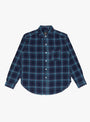 Original BL Plaid Shirt Blue from Post O'Alls at Couverture & The Garbstore
front 