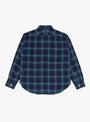 Original BL Plaid Shirt Blue from Post O'Alls at Couverture & The Garbstore
back