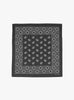 Bean Bandana Charcoal from Post O'Alls at Couverture & The Garbstore 
front 