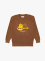 American Waste Sweatshirt Army Brown from TDR at Couverture & The Garbstore
front 