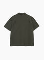 Seersucker Malick Shirt Dark Green from YMC at Couverture & The garbstore
back 