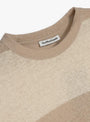 The Triple T-Shirt from YMC comes in Beige and Stone at Couverture & The Garbstore
neck