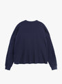 Perforated Studio Sweatshirt Navy at Couverture & The Garbstore
back