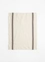 Tea towel Piano - Marron from Charvet Éditions at Couverture & The Garbstore
 full
