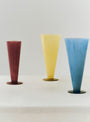Conical Vase M Rose/Dark Red