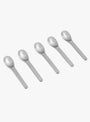 Sunday Teaspoon-Set of 5-Stainless steel from Hay at Couverture & The Garbstore
front