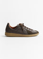 The German Military Trainers 1700L Dark Brown from Reproduction of Found 
side 