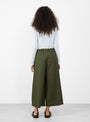 The Rombo Clara Trousers in Olive from Labo.Art at Couverture & The garbstore
back 