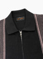 The Zip Knit Polo from Beams Plus in Charcoal at Couverture & The Garbstore
zip