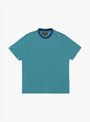 The Pocket Tee from Beams Plus in Green Indigo at Couverture & The Garbstore
front