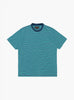 The Pocket Tee from Beams Plus in Green Indigo at Couverture & The Garbstore
front