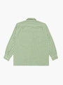 The Open Collar Madras Shirt from Beams Plus in Green at Couverture & The Garbstore
back