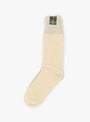 The Sweat Socks come in Oatmeal from Beams Plus at Couverture & The Garbstore back 