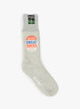The Sweat Socks come in Grey from Beams Plus at Couverture & The Garbstore
front 