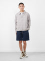 The Corduroy G-Short from Gramicci arrives in Navy at Couverture & The Garbstore
model front 