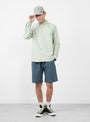 The Classic Oxford COOLMAX Shirt from Gramicci comes in Lime Green at Couverture & The Garbstore
model front 