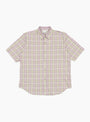 The Short Sleeve Checkered Ombre Shirt in Purple from Gramicci at Couverture & The Garbstore
front