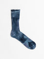 Chunky Ribbed Crew Socks Indigo Navy from ROTOTO at Couverture & The Garbstore
front 